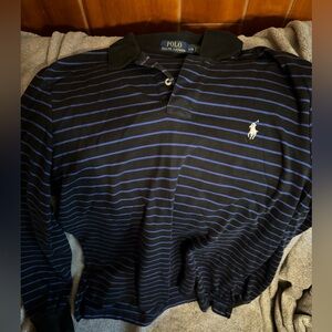 Men’s long sleeve polo